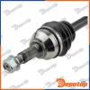 Demi-Arbre de Transmission droite pour NISSAN | NPW-NS-070, 18-062690